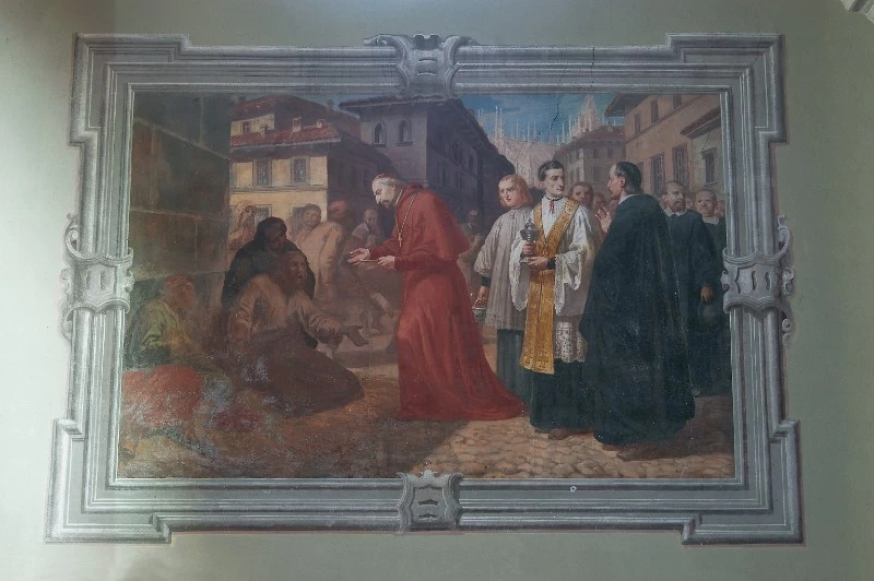 San Carlo Borromeo comunica gli appestati